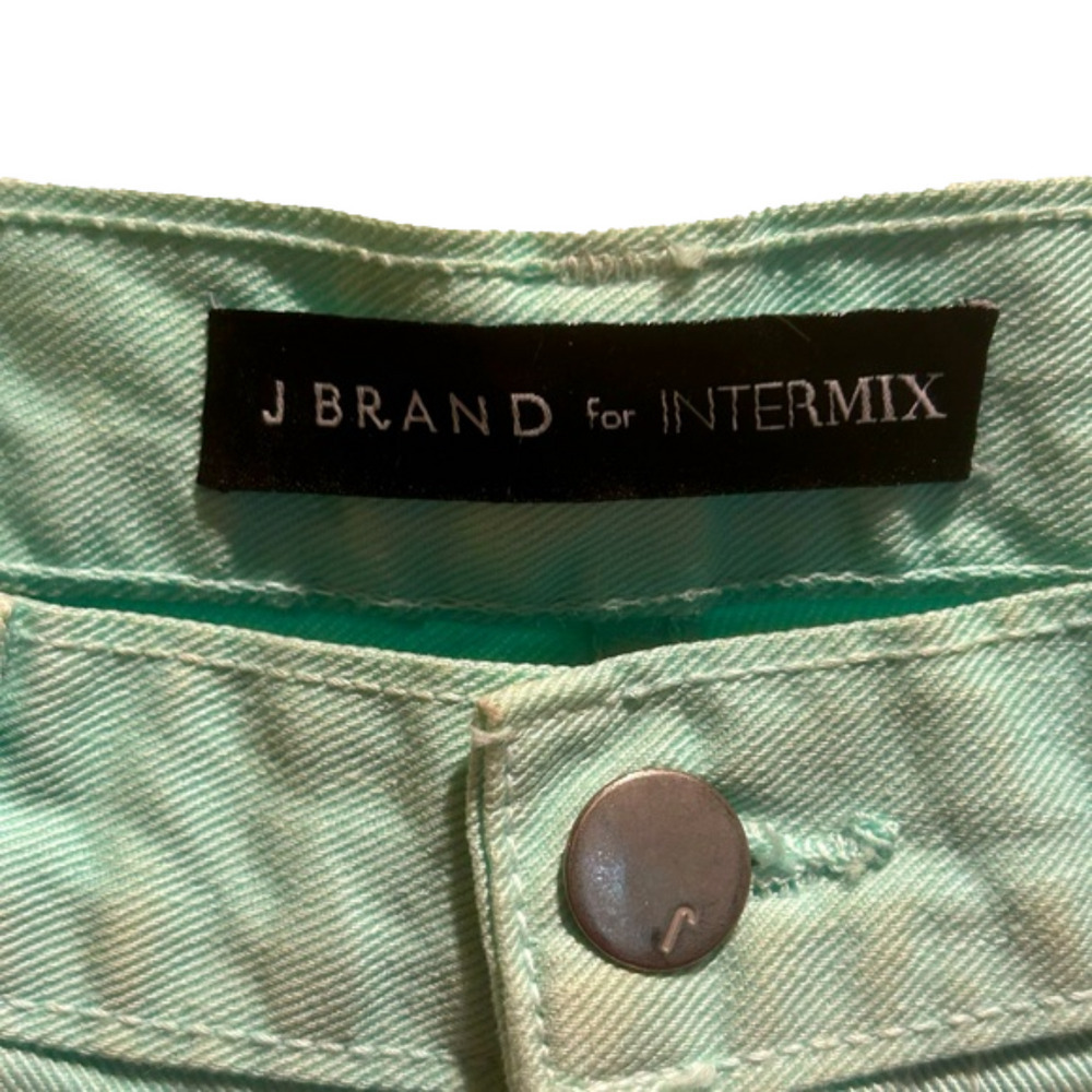 J BRAND for Intermix Cut off Shorts 26 - Picture 3 of 7